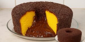 Carrot Cake with Chocolate Topping