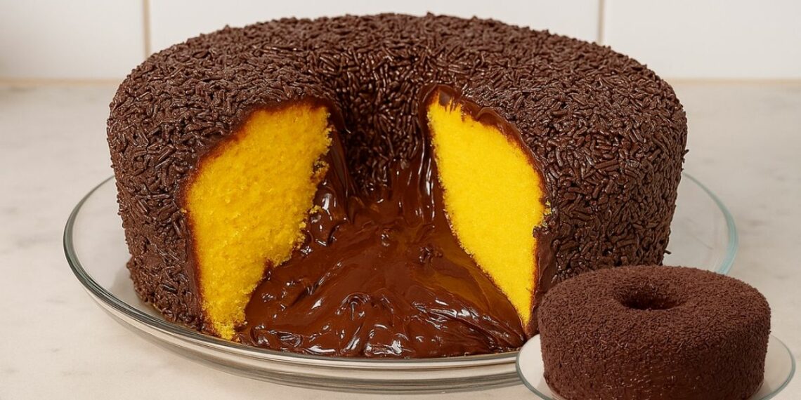 Carrot Cake with Chocolate Topping