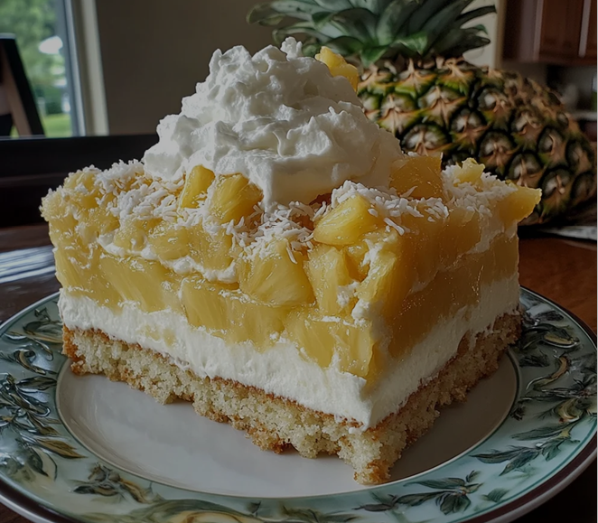 Juicy Pineapple Heaven Cake