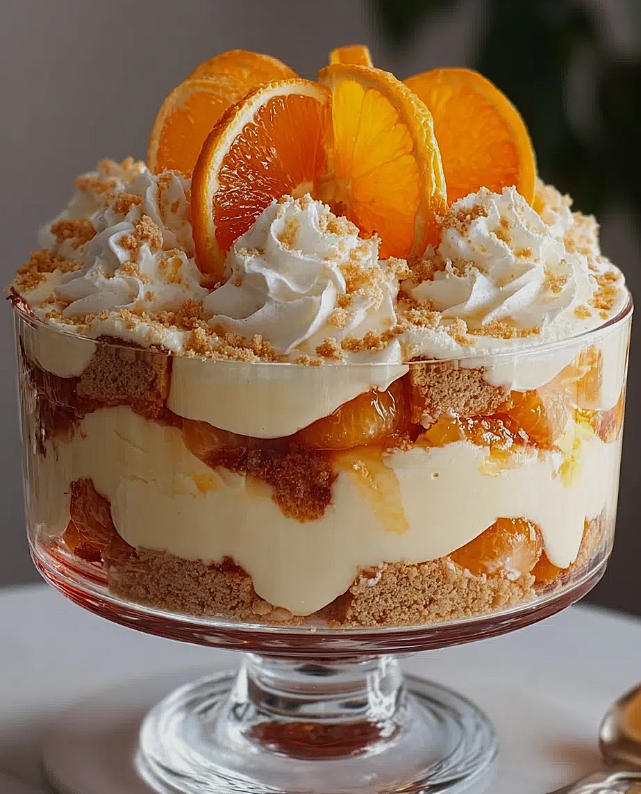 Orange Cream Trifle